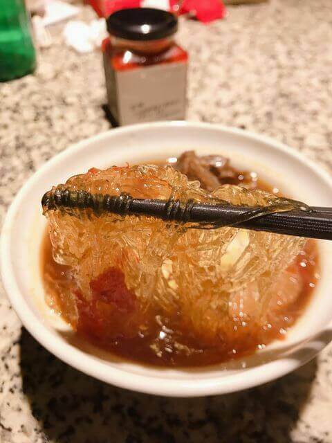 燉煮牛肉與冬粉的組合2